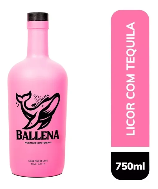 Creme de Morango com Tequila Ballena