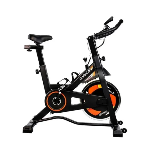 Bicicleta Ergométrica Gallant Elite X Spinning Roda de Inercia 8kg até 110kg Mecânica GSB08HBTA-PT - Preto