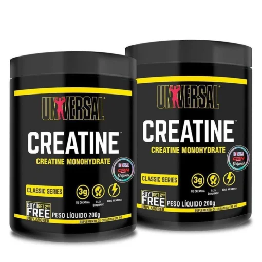 Creatina Powder Creapure 200g 2 un Universal