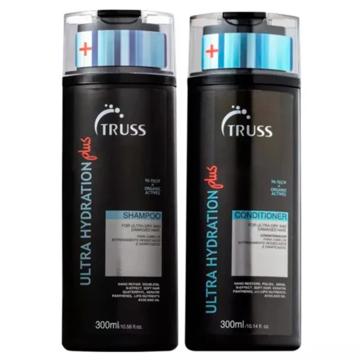 Kit Shampoo + Condicionador Truss Professional Ultra Hydration Plus - Incolor