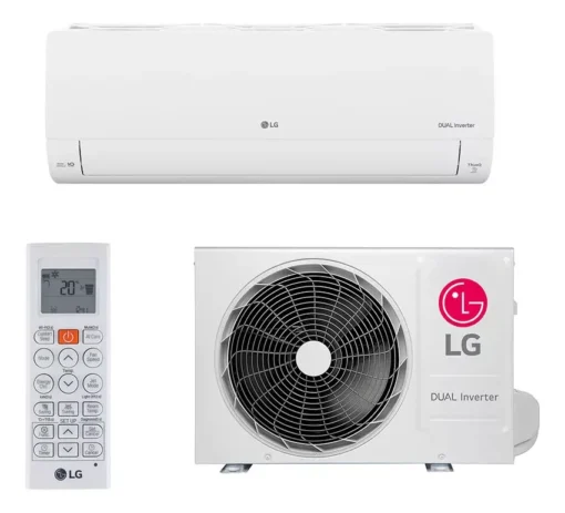 LG S3UQ12JA31K.EB2GAM1 Ar Condicionado Voice Dual Inverter IA 12000 Btus Só Frio 220v Branco