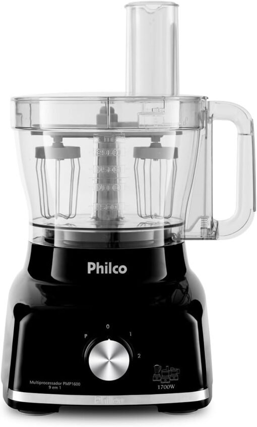 Multiprocessador, Pmp1600p, 1700W, Preto, 127v, Philco